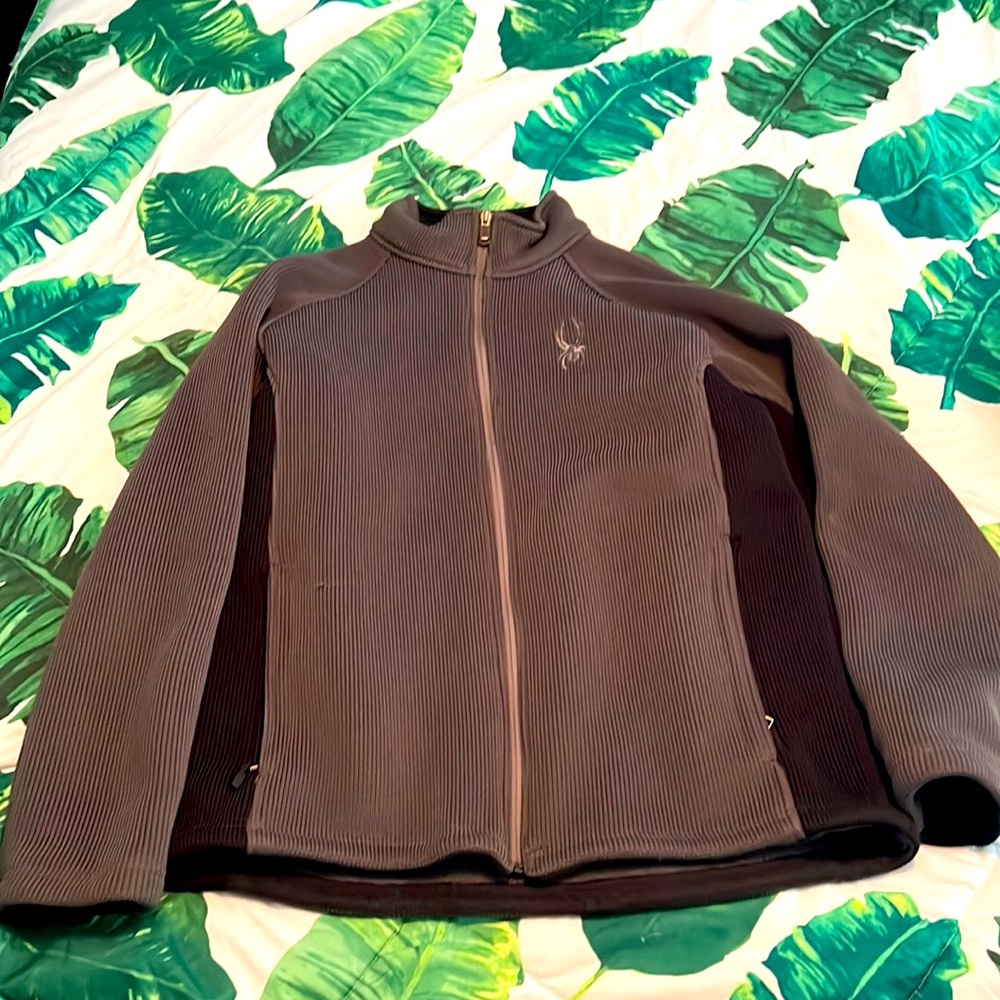 Spyder heavy fleece full zip up